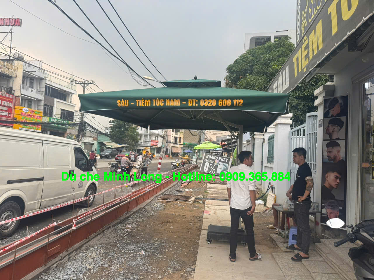 Dù che nắng tại Cần Thơ in ấn theo yêu cầu