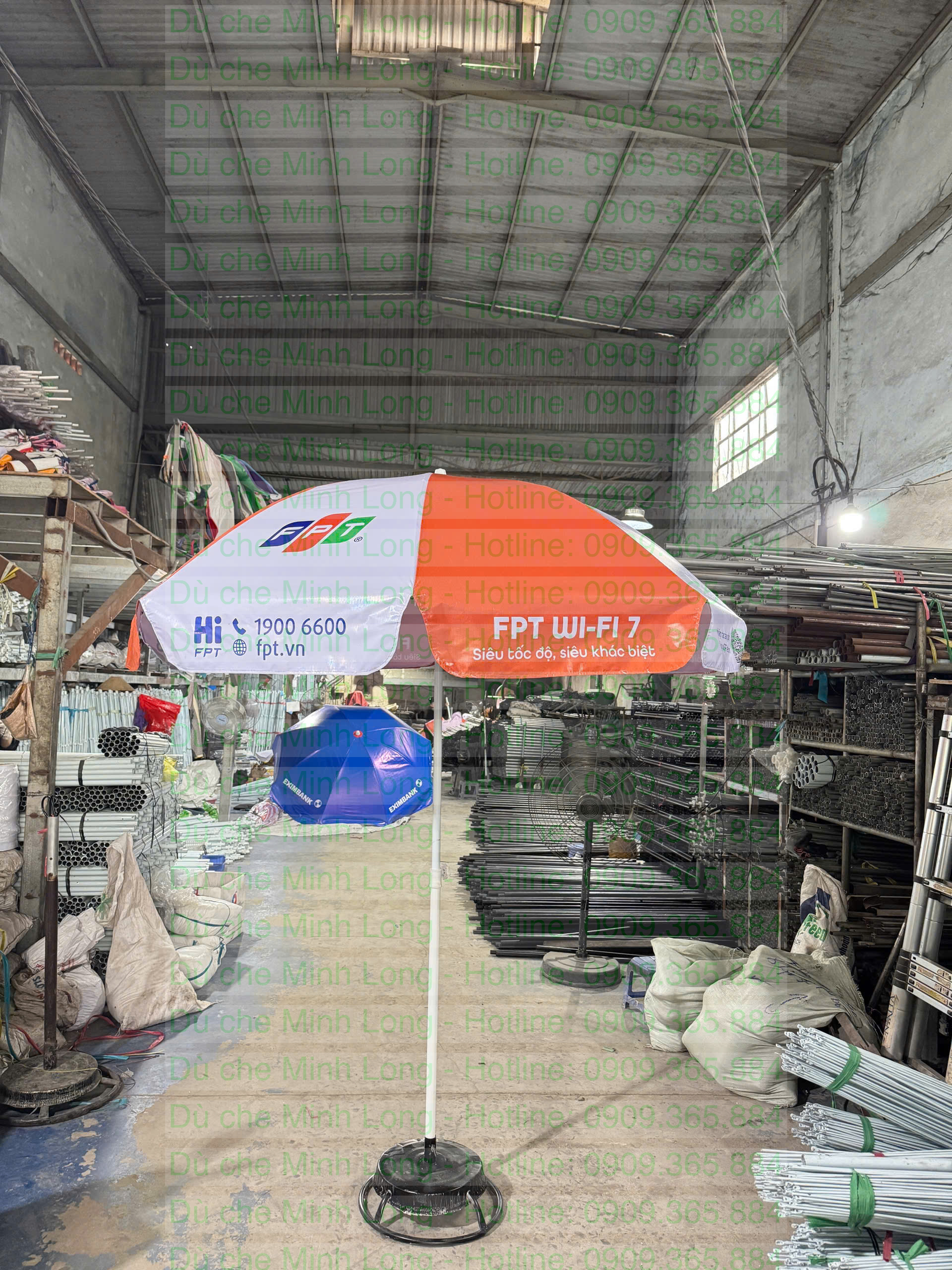 Top 8 Mẫu Dù Quảng Cáo Tại Cà Mau Giá Rẻ, Chất Lượng Cao Từ Xưởng Minh Long