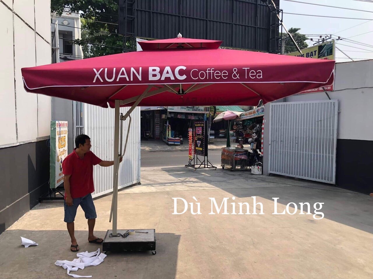 Sản phẩm dù che nắng mưa Minh Long