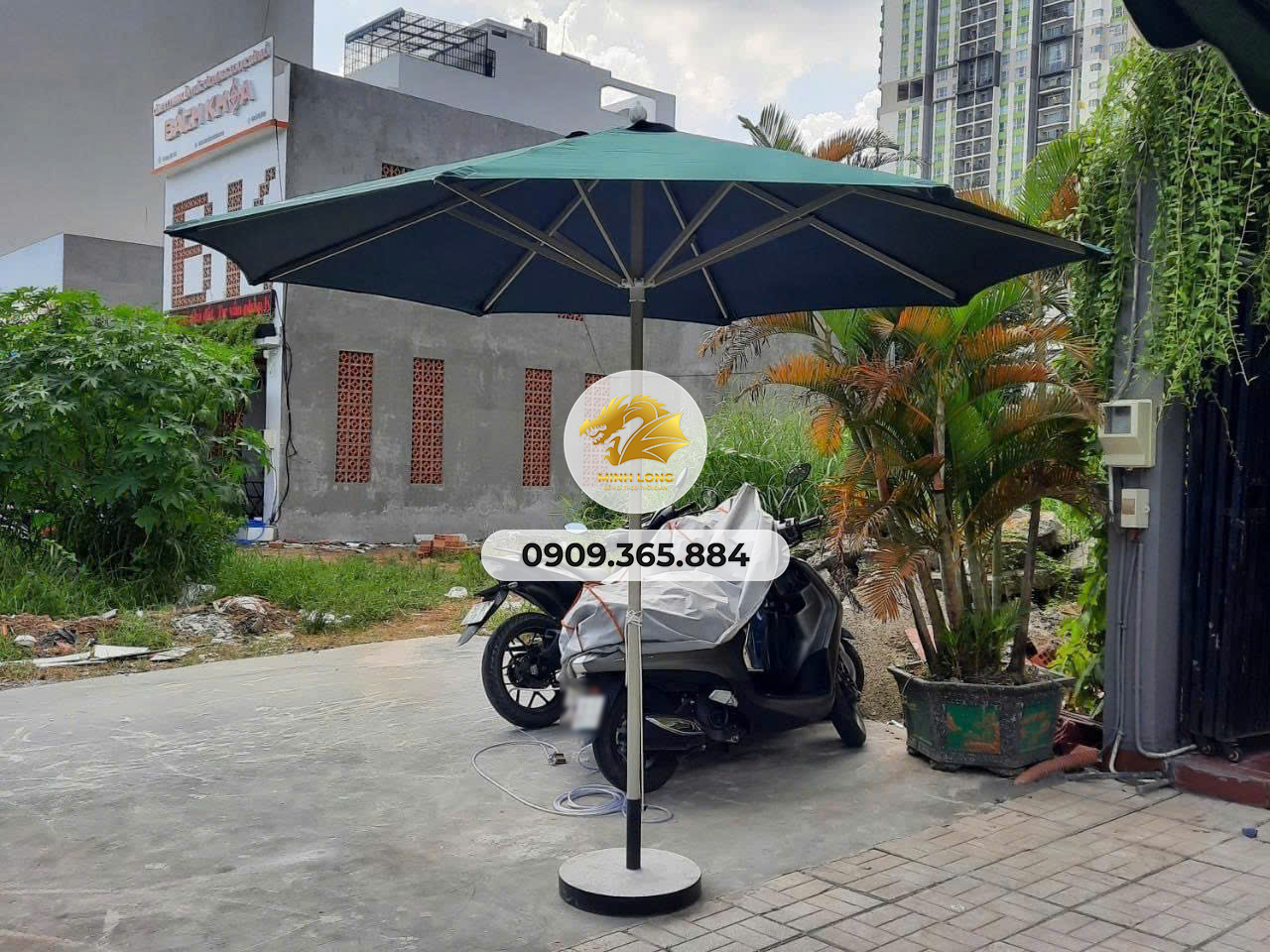 Dù quảng cáo – giải pháp “2 trong 1”